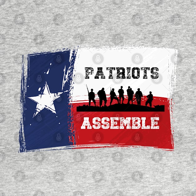 Patriots Assemble for Texas by XOXO VENUS